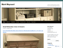 Tablet Screenshot of markmaynard.co.uk